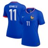 Maglia ufficiale Francia Dembele 11 Casa Euro 2024 per Donna